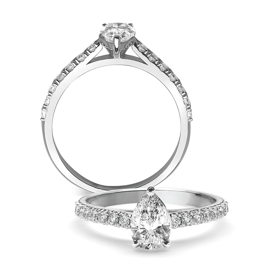 RING LGD- 19 K Wit